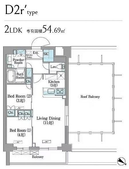 �y���̑��z�@�������A��2LDK�^�C�v
/�����E��v�m�F