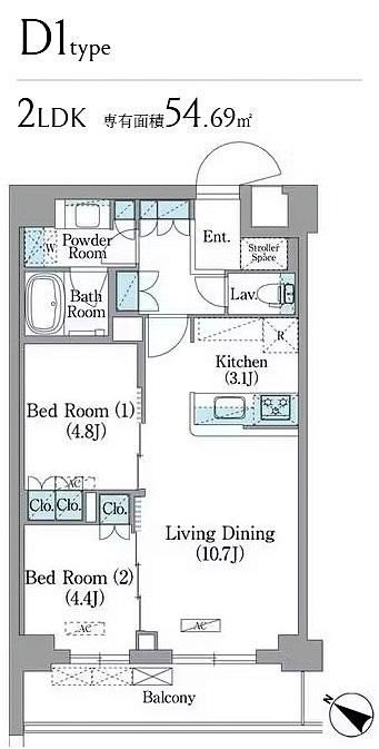 �y���̑��z�@�������A��2LDK�^�C�v
/�����E��v�m�F