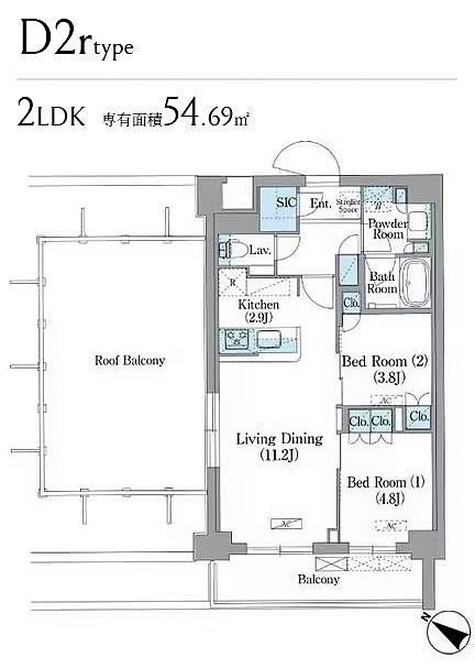 �y���̑��z�@�������A��2LDK�^�C�v
/�����E��v�m�F