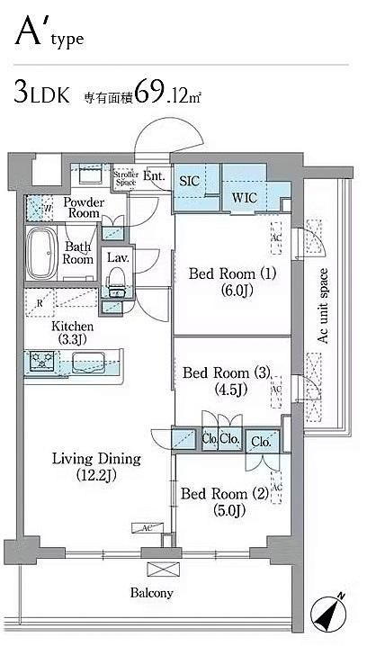 �y���̑��z�@�������A��3LDK�^�C�v
/�����E��v�m�F